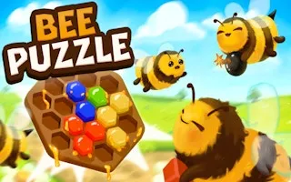 Bee Puzzle – Sweet Hexagonal Match Game