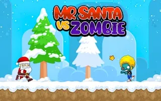 Mr. Santa vs Zombie – Endless Runner Holiday Showdown